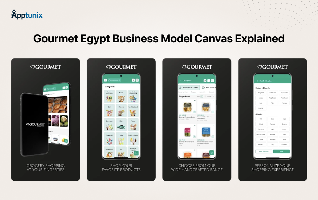 Gourmet Egypt Business Model Canvas Explained