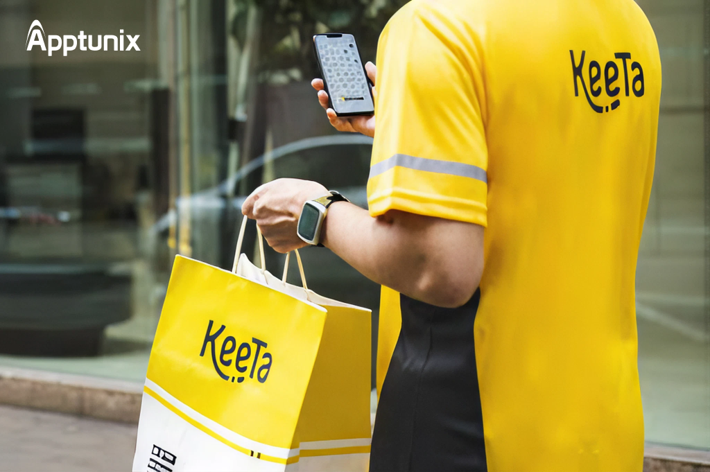 build a food delivery app like Keeta