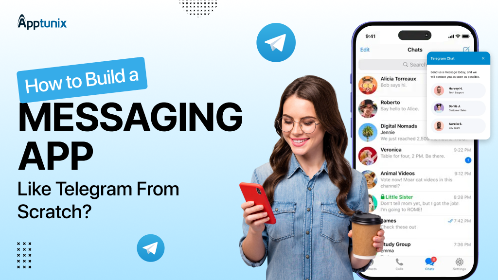 How to Build a Messaging App Like Telegram From Scratch