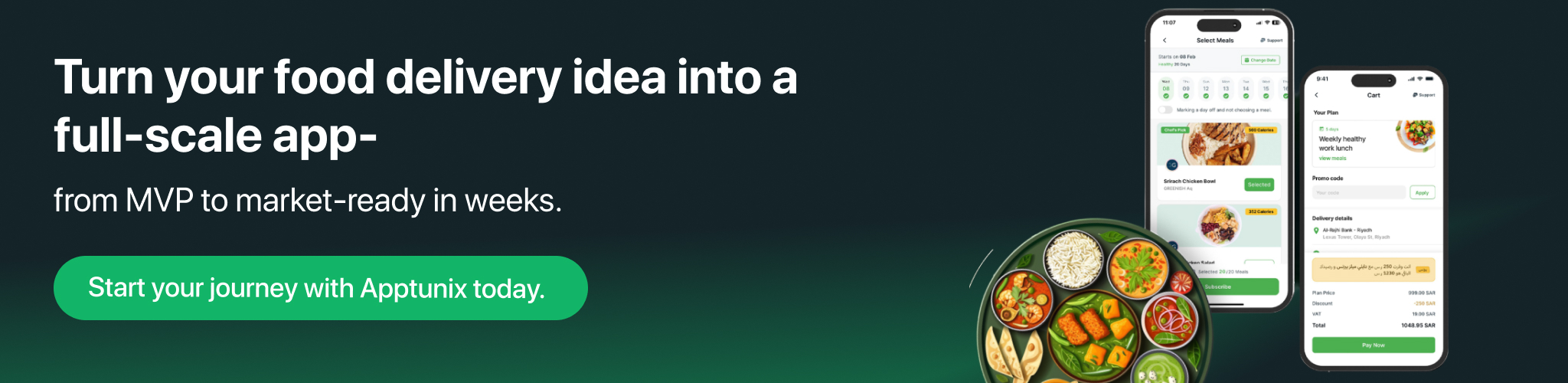 build a food delivery app like DailyMealz