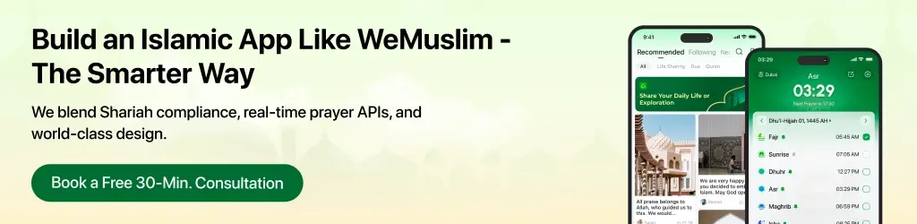 Build an Islamic App Like WeMuslim