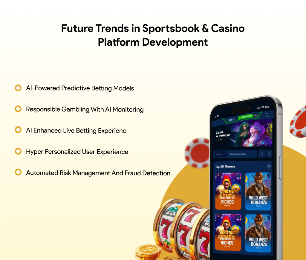 Sportsbook and casino app development future trends 