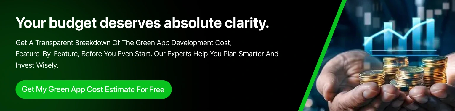 green app development cost