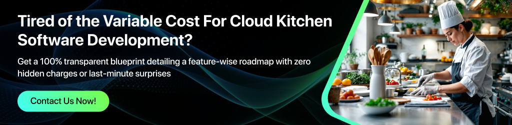 cloud kitchen management software development cost