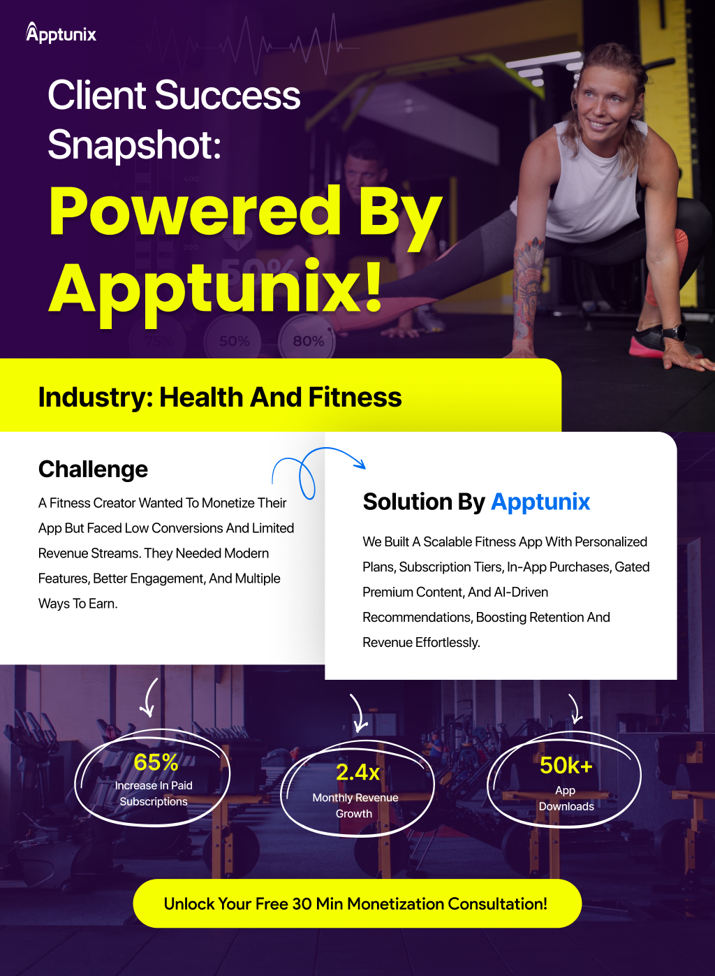 Health and fitness app 