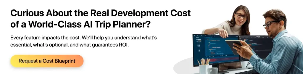 Trip Planner App Development Cost