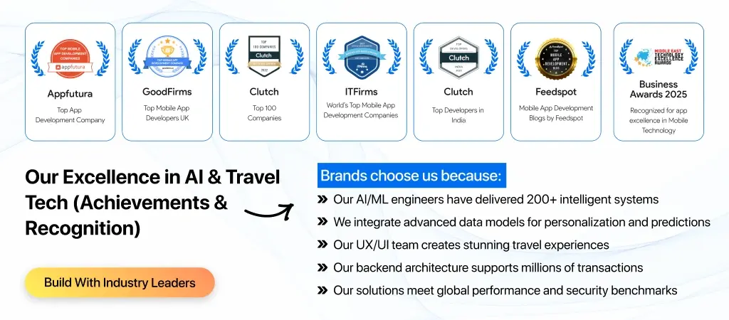 AI trip planner app development company