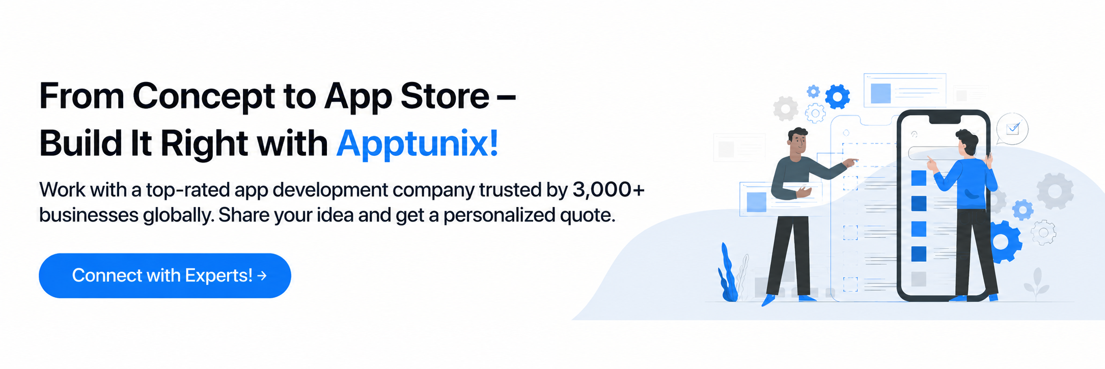 Connect with experts CTA
