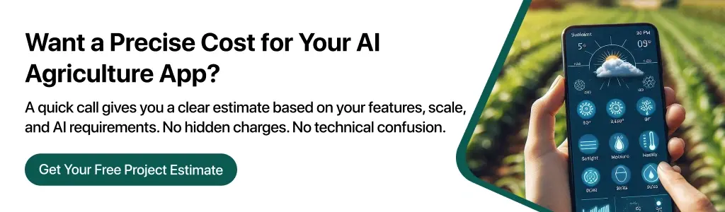 AI Agriculture App Development Cost