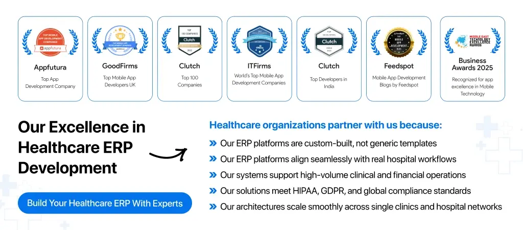 ERP healthcare software development 