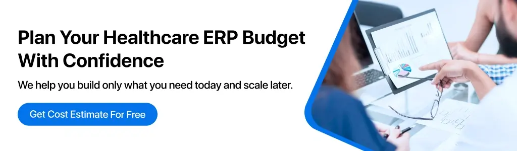 Healthcare ERP Software Development Cost