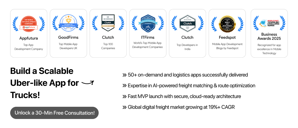 Build an app like Uber Freight