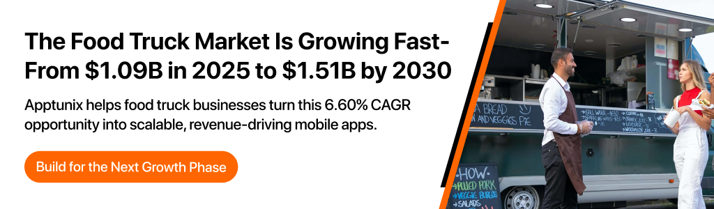 CTA: develop a food truck app for business