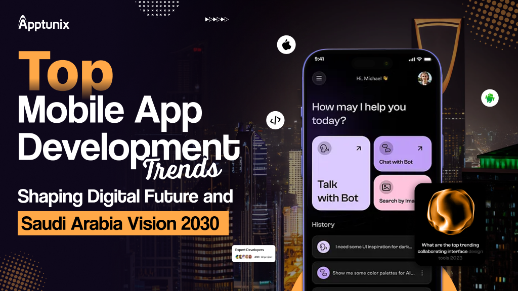 Top Mobile App Development Trends Shaping Digital Future and Saudi Arabia Vision 2030