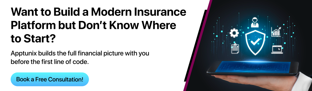 Build your own modern insurance platform with Apptunix!