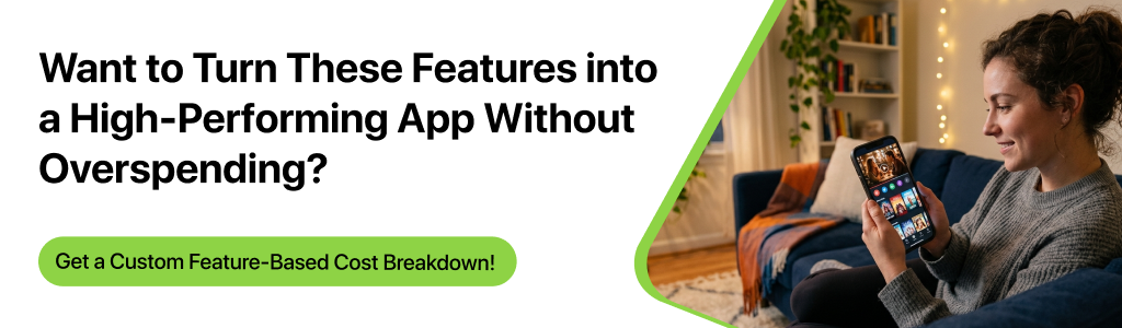 Features of a high-performing live streaming app 