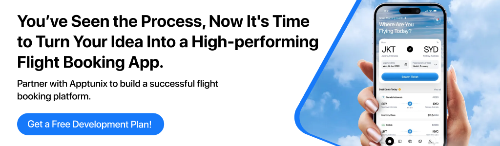 High-performing flight booking apps 