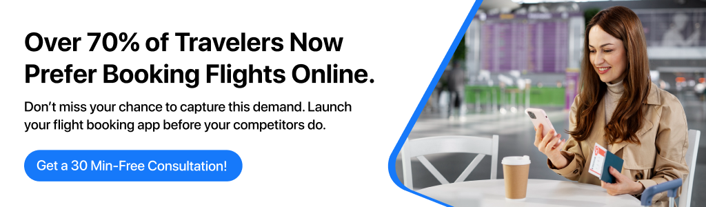 Launch an airline ticket booking app 