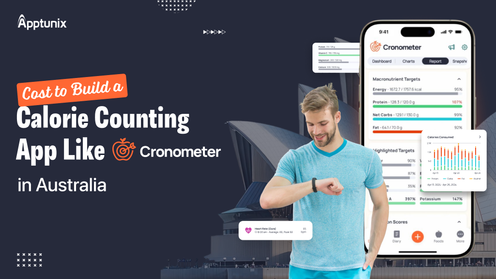 How Much Does It Cost to Build a Calorie Counting App Like Cronometer in Australia?