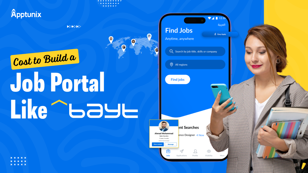How Much Does It Cost To Build a Job Portal Like Bayt?