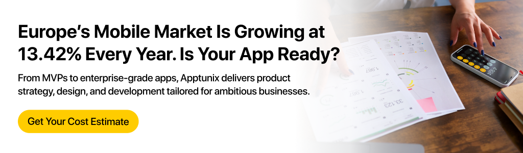 CTA: Build Your App With Apptunix 