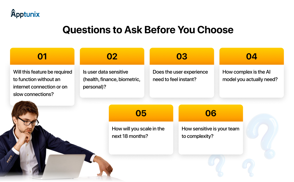 How to Choose Between Cloud AI and On-device AI for Mobile Apps
