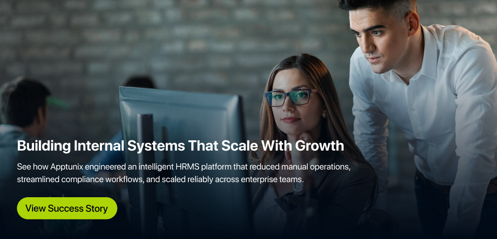Apptunix Qimma case study — AI-powered HRMS platform for enterprise teams