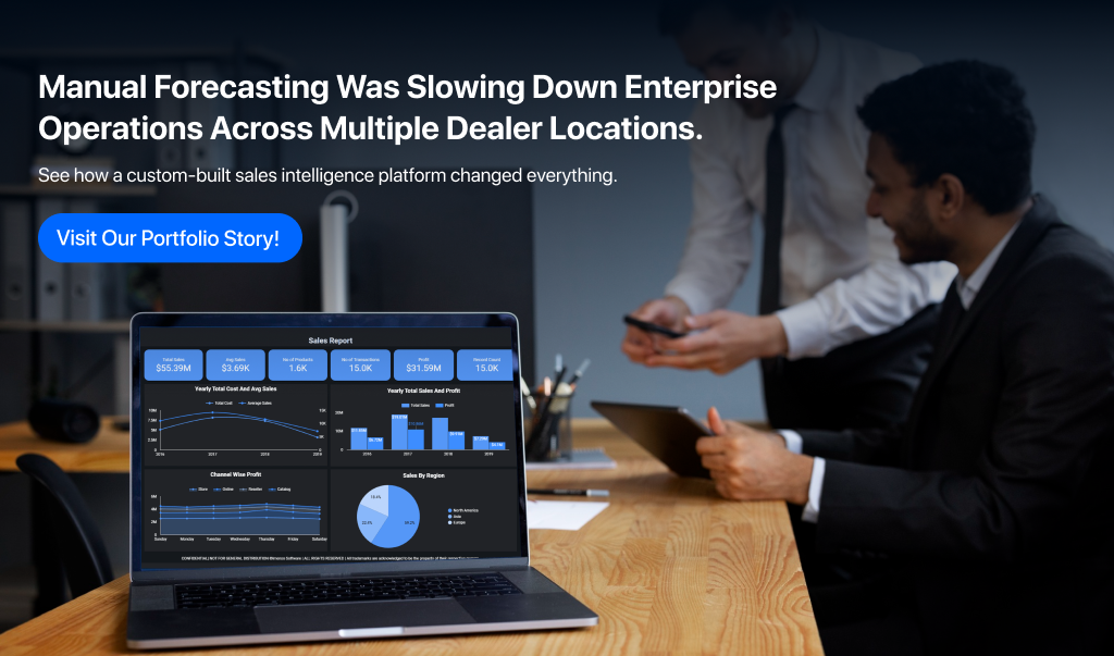 Contact Apptunix to build a sales reporting software