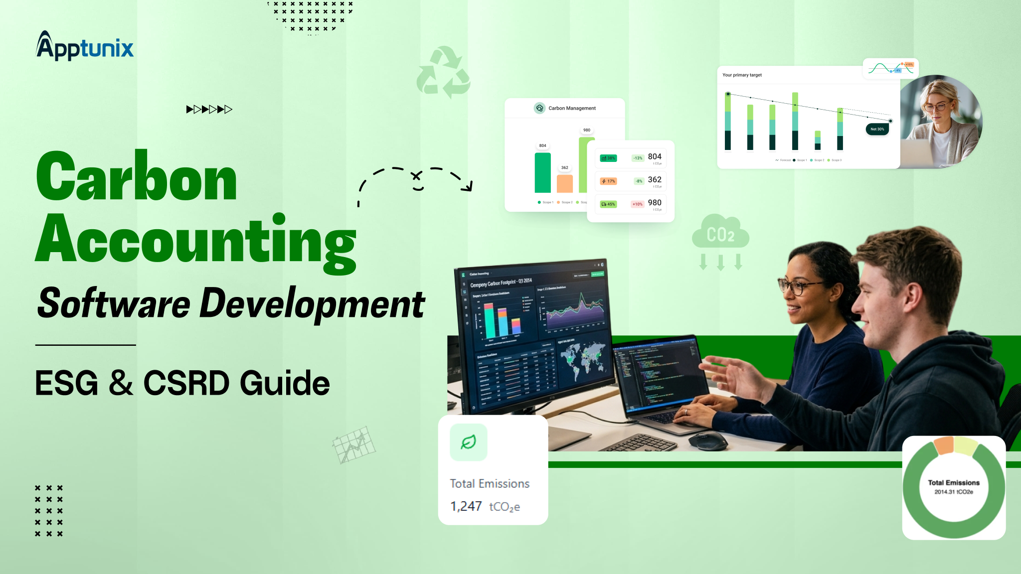 Carbon Accounting Software Development: ESG & CSRD Guide