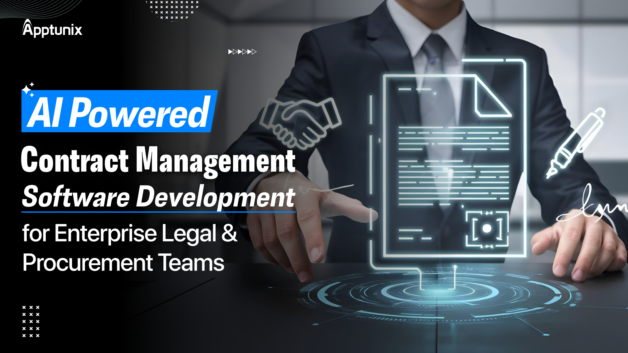 AI-Powered Contract Management Software Development for Enterprise Legal & Procurement Teams