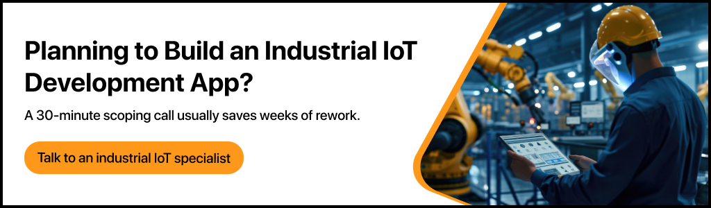 contact Apptunix to build industrial iot app