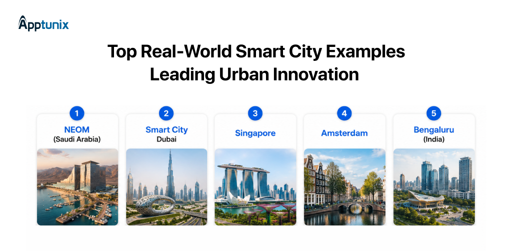 Top Real-World Smart City Examples Leading Urban Innovation
