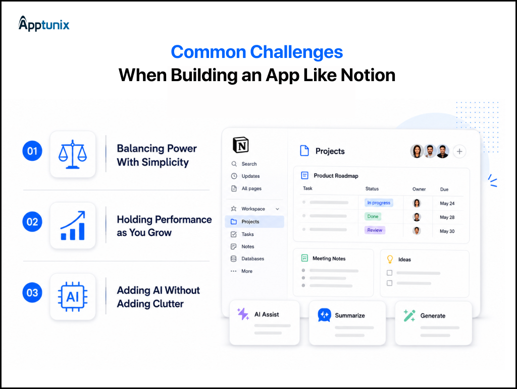 3 Common Challenges When Building an App Like Notion