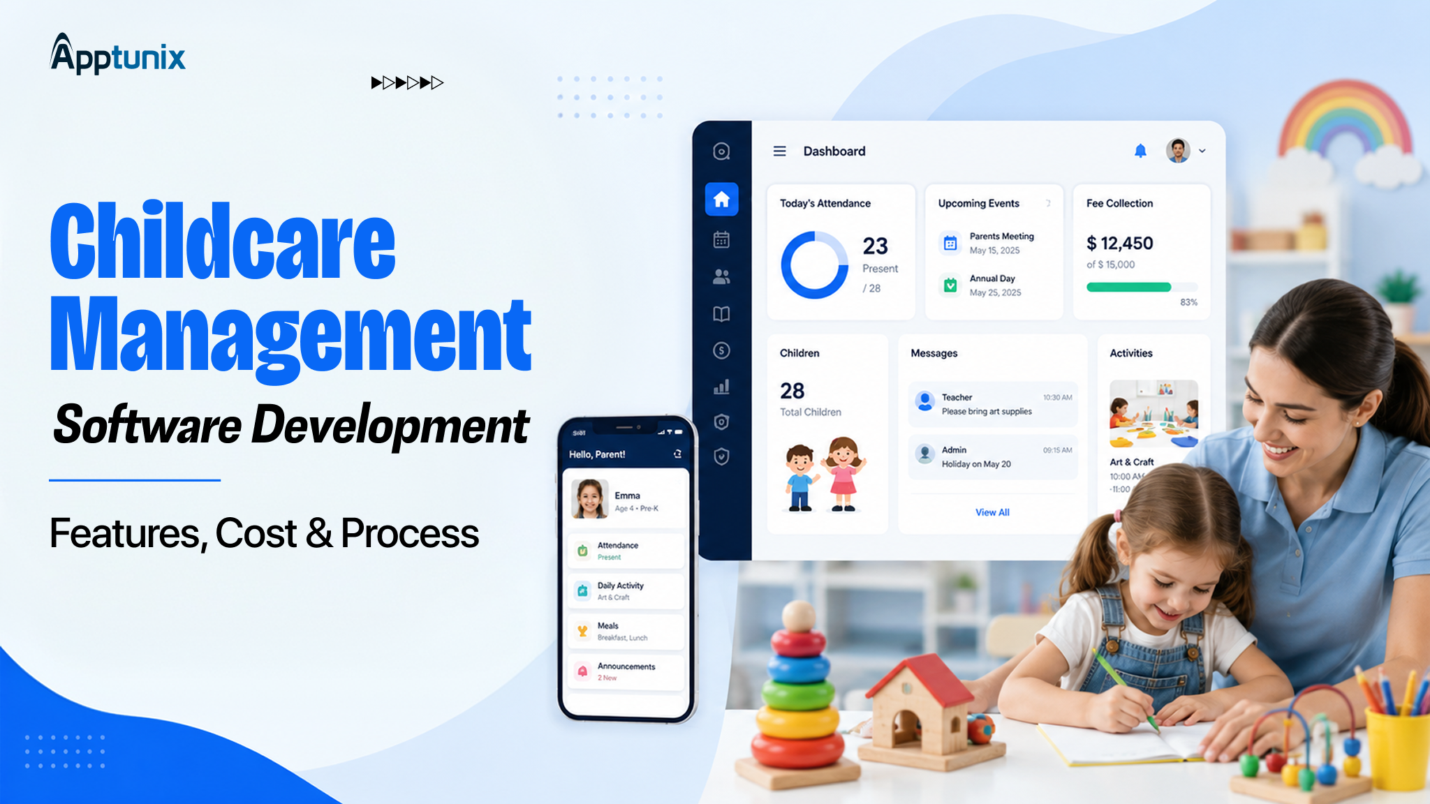 Build childcare management software