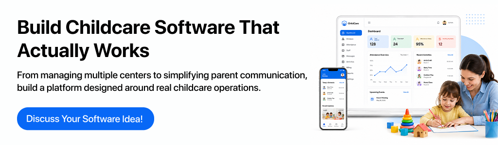 Build childcare software 