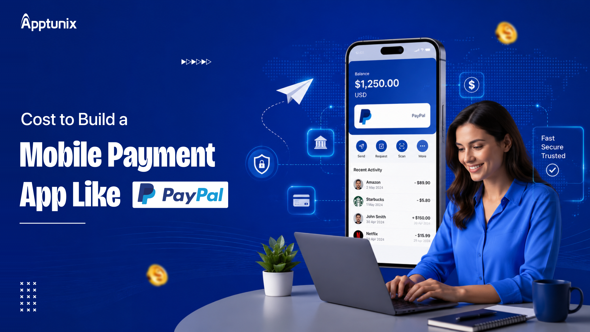 How Much Does It Cost to Build a Mobile Payment App Like PayPal
