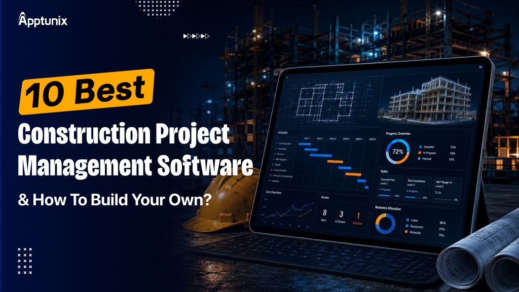 10 Best Construction Project Management Software & How To Build Your Own?