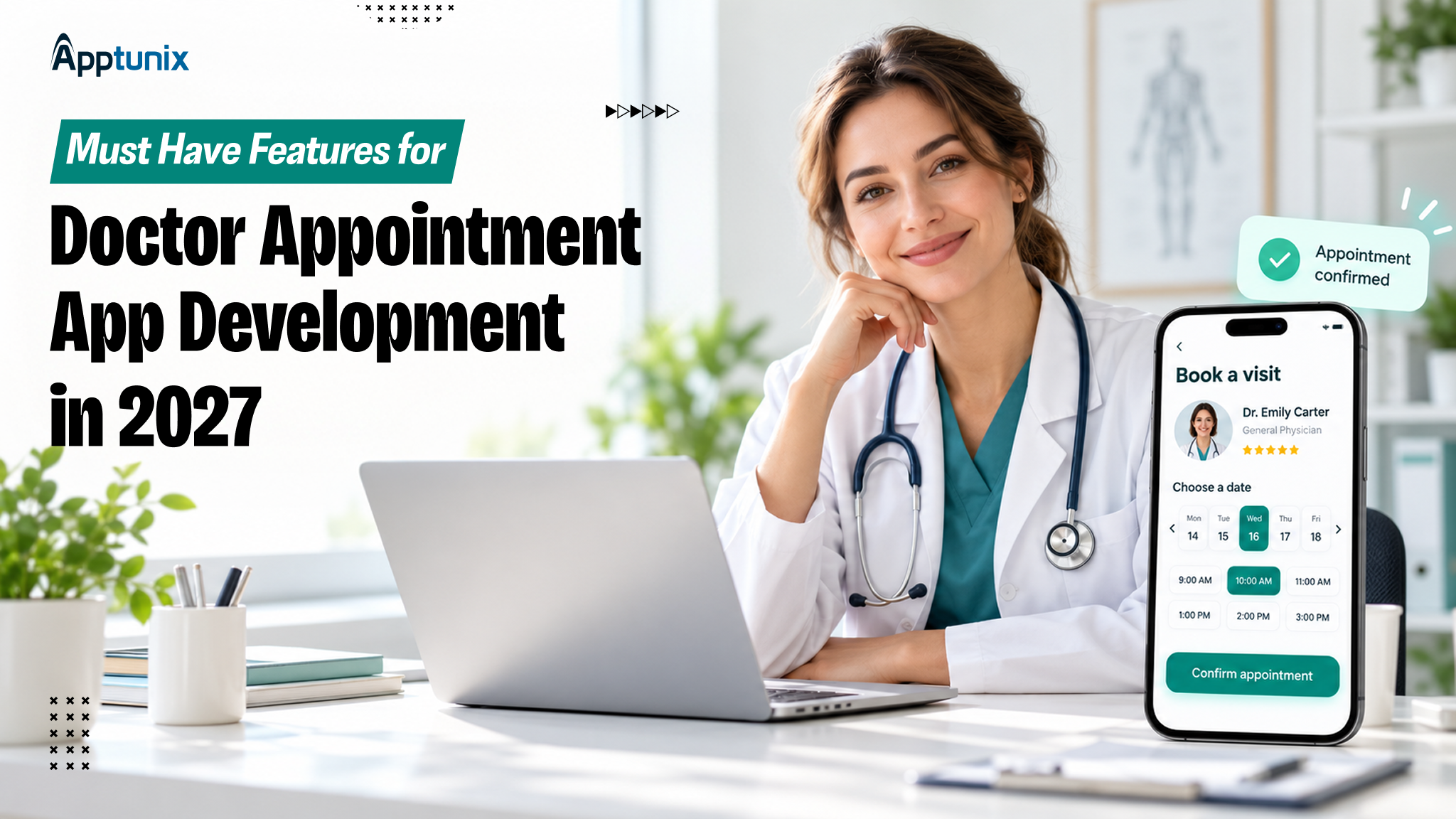 must-have features for doctor appointment app development